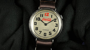 Cuervo y Sobrinos Ltd Edition Coca Cola c.1940s Vintage Watch Specialist