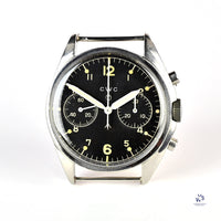 CWC - ’FAB FOUR’ - 2 Register Chronograph - Military - Valjoux Caliber: 7733 - Vintage Watch Specialist