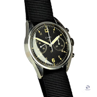 CWC - ’FAB FOUR’ - 2 Register Chronograph - Military - Valjoux Caliber: 7733 - Vintage Watch Specialist