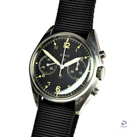 CWC - ’FAB FOUR’ - 2 Register Chronograph - Military - Valjoux Caliber: 7733 - Vintage Watch Specialist