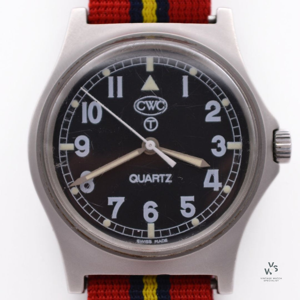 CWC G10 Quartz - Military Field Watch - Caseback 6645-99 - C.1990 - Vintage Watch Specialist