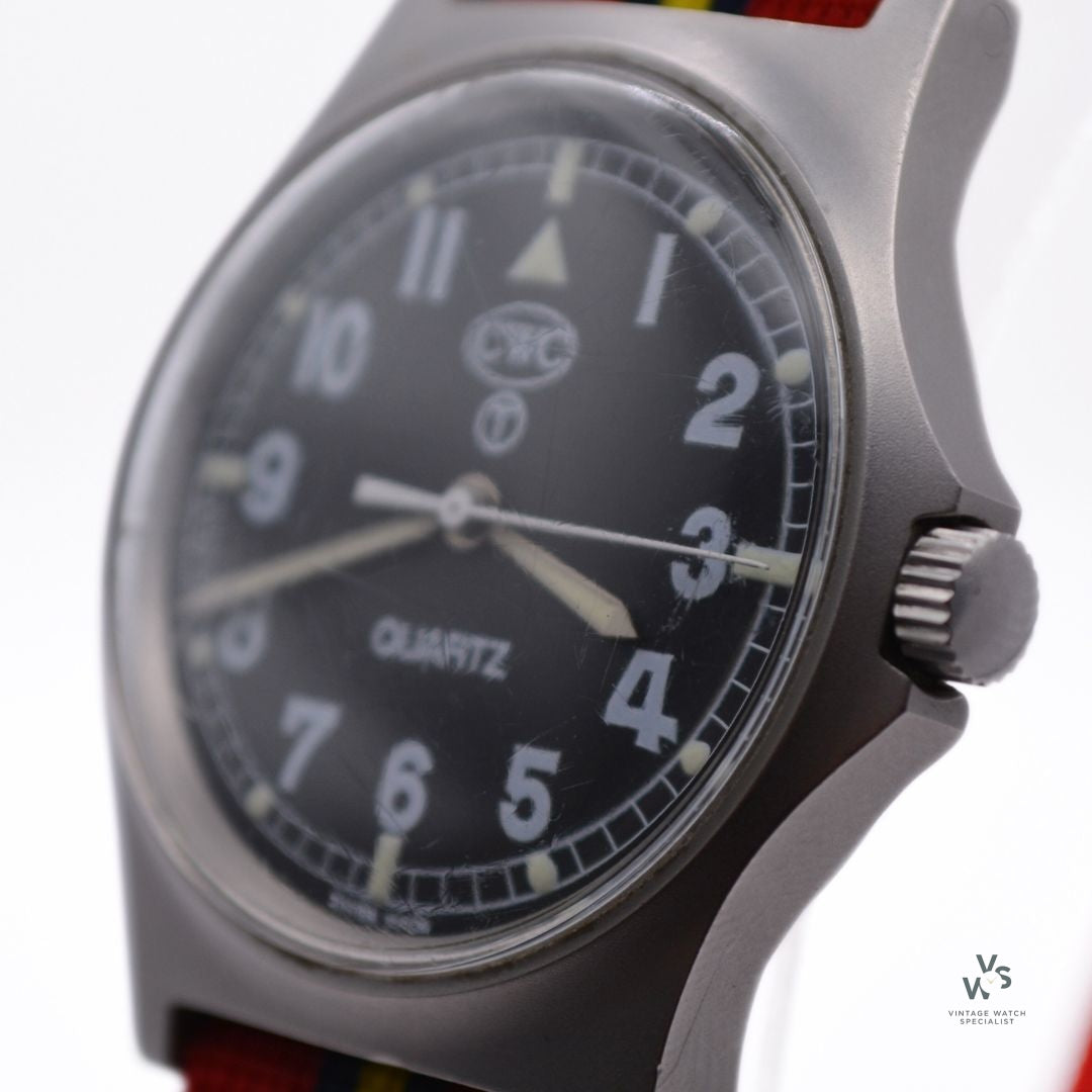 CWC G10 Quartz - Military Field Watch - Caseback 6645-99 - C.1990 ...