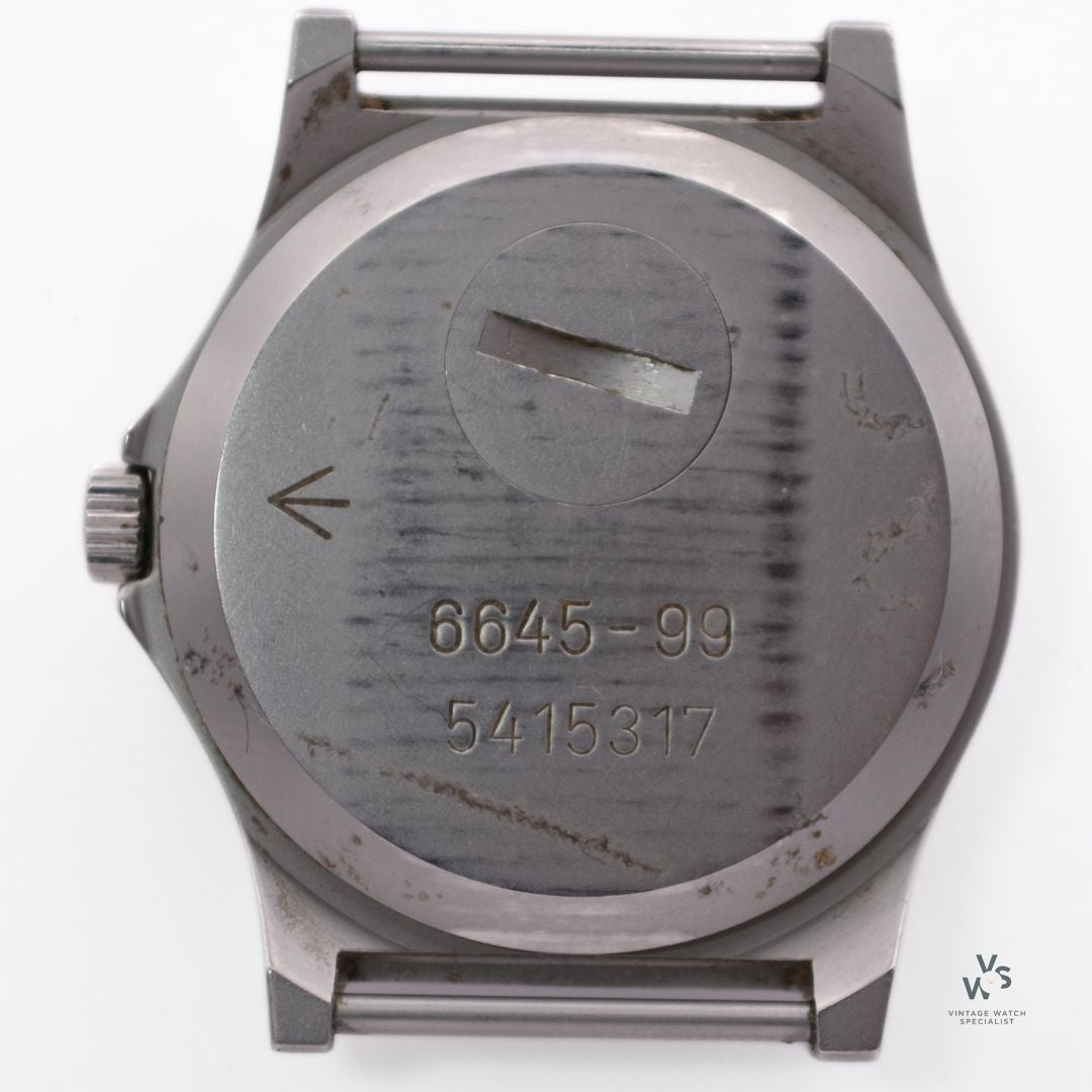 CWC G10 Quartz - Military Field Watch - Caseback 6645-99 - C.1990 ...