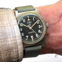 CWC Military Issued Quartz Watch with Clean Case Back ’Fatboy’ - Vintage Watch Specialist