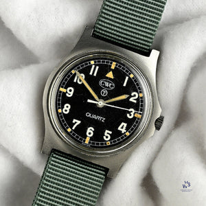 CWC Military Issued Quartz Watch with Clean Case Back ’Fatboy’ - Vintage Watch Specialist