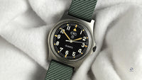 CWC Military Issued Quartz Watch with Clean Case Back ’Fatboy’ - Vintage Watch Specialist