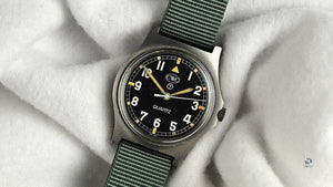 CWC Military Issued Quartz Watch with Clean Case Back ’Fatboy’ - Vintage Watch Specialist
