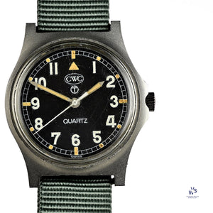 CWC Military Issued Quartz Watch with Clean Case Back ’Fatboy’ - Vintage Watch Specialist