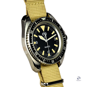 CWC Royal Marines Quartz Dive Watch - 0555/6645-99 - Issued 1994 - Vintage Watch Specialist