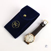Cyma Cymaflex 18k Gold Dress Watch - New Old Stock - Vintage Watch Specialist