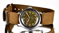 Cyma - Dirty Dozen - British Military Issued WWII - Caseback WWW - c.1944 - Rare - Vintage Watch Specialist