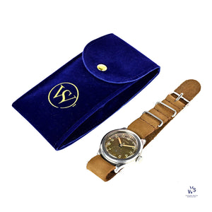 Cyma - Dirty Dozen - British Military Issued WWII - Caseback WWW - c.1944 - Rare - Vintage Watch Specialist