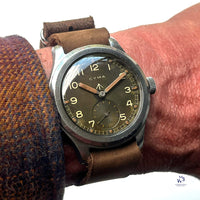 Cyma - Dirty Dozen - British Military Issued WWII - Caseback WWW - c.1944 - Rare - Vintage Watch Specialist