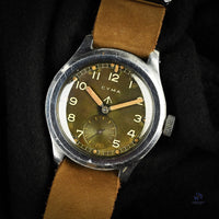 Cyma - Dirty Dozen - British Military Issued WWII - Caseback WWW - c.1944 - Rare - Vintage Watch Specialist