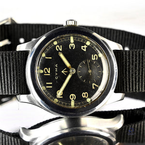 Cyma Dirty Dozen WW2 - British Military Issued Watch - c.1944 - Vintage Watch Specialist