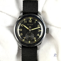 Cyma Dirty Dozen WW2 - British Military Issued Watch - c.1944 - Vintage Watch Specialist