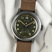 Cyma Dirty Dozen WW2 Military Issued Soldiers Watch Original Condition c.1944 Vintage Watch Specialist