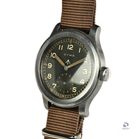 Cyma Dirty Dozen WW2 Military Issued Soldiers Watch Original Condition c.1944 Vintage Watch Specialist