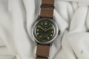 Cyma Dirty Dozen WW2 Military Issued Soldiers Watch Original Condition c.1944 Vintage Watch Specialist