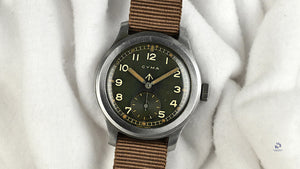 Cyma Dirty Dozen WW2 Military Issued Soldiers Watch Original Condition c.1944 Vintage Watch Specialist