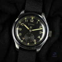 Cyma Dirty Dozen WWW Soldiers Issued Watch - c.1944 - Vintage Watch Specialist