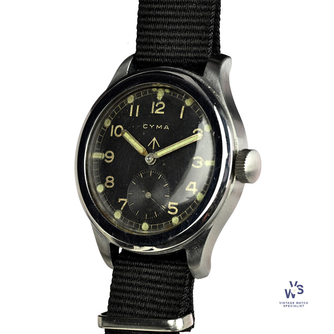 Cyma Dirty Dozen WWW Soldiers Issued Watch - c.1944 – Vintage