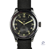 Cyma Dirty Dozen WWW Soldiers Issued Watch - c.1944 - Vintage Watch Specialist