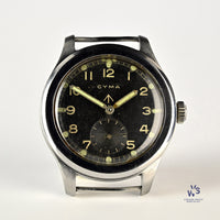 Cyma Dirty Dozen WWW Soldiers Issued Watch - c.1944 - Vintage Watch Specialist