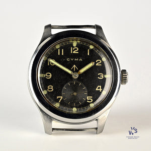 Cyma Dirty Dozen WWW Soldiers Issued Watch - c.1944 - Vintage Watch Specialist