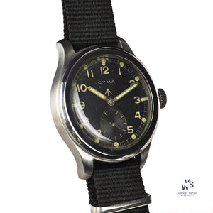 Cyma Dirty Dozen WWW Soldiers Issued Watch - c.1944 - Vintage Watch Specialist