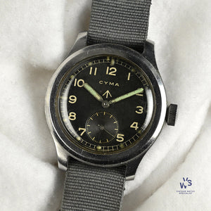 Cyma WW2 Dirty Dozen - Military Issued Soldiers Watch - c.1944 - Vintage Watch Specialist