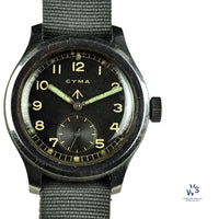 Cyma WW2 Dirty Dozen - Military Issued Soldiers Watch - c.1944 - Vintage Watch Specialist