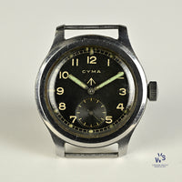 Cyma WW2 Dirty Dozen - Military Issued Soldiers Watch - c.1944 - Vintage Watch Specialist