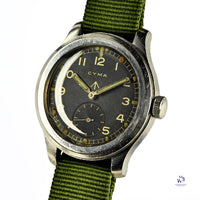 CYMA WWW - A Soldiers Issued Dirty Dozen Military WW2 Watch c.1945 Vintage Specialist