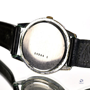 Doxa Anti Magnetic Dress Watch Steel Case Gilt Furniture c.1950s Vintage Watch Specialist