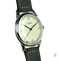 Doxa Anti-Magnetic Silver Dial - New Old Stock - c.1940 - Vintage Watch Specialist