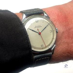 Doxa Anti-Magnetic Silver Dial - New Old Stock - c.1940 - Vintage Watch Specialist