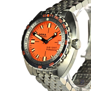 Doxa Sub 1200T Dive Watch - Model Ref: 872.10.351.10 - Box and Papers - 2014 - Vintage Watch Specialist