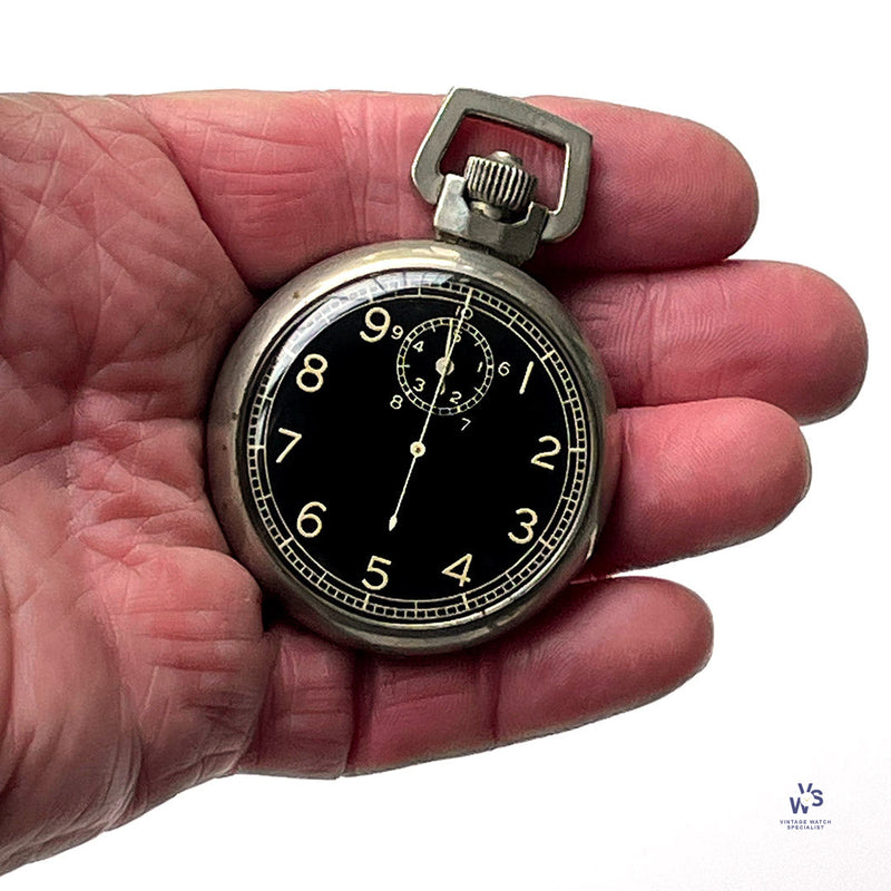 Elgin WWII Bombardier Stopwatch - c.1940s - Vintage Watch Specialist