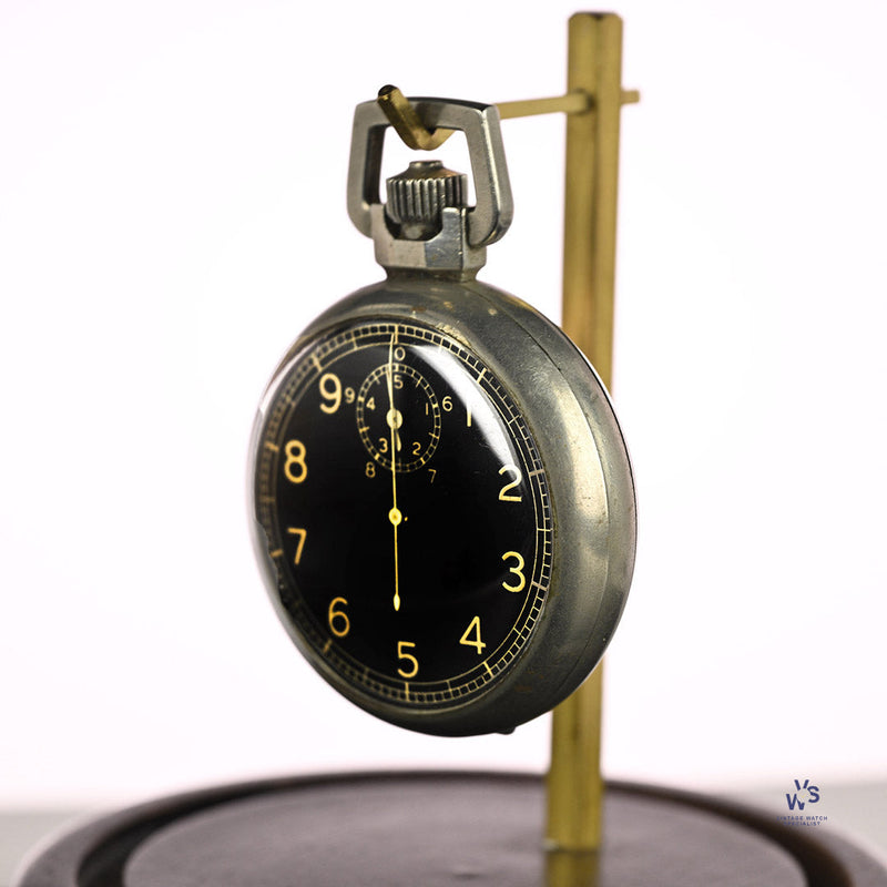 Elgin WWII Bombardier Stopwatch - c.1940s - Vintage Watch Specialist