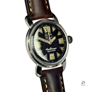 Enicar 100 Fathoms Healthways Dive Watch - c.1955 - Vintage Watch Specialist