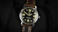 Enicar 100 Fathoms Healthways Dive Watch - c.1955 - Vintage Watch Specialist