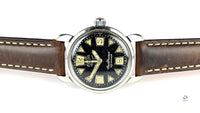 Enicar 100 Fathoms Healthways Dive Watch - c.1955 - Vintage Watch Specialist