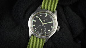 Eterna Dirty Dozen - WW2 Military Soldiers Watch - c.1944 - Vintage Watch Specialist