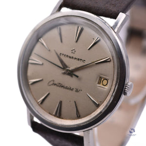 Eterna - Matic - Centenaire 61 Date Vintage Automatic Dress Watch Specialist