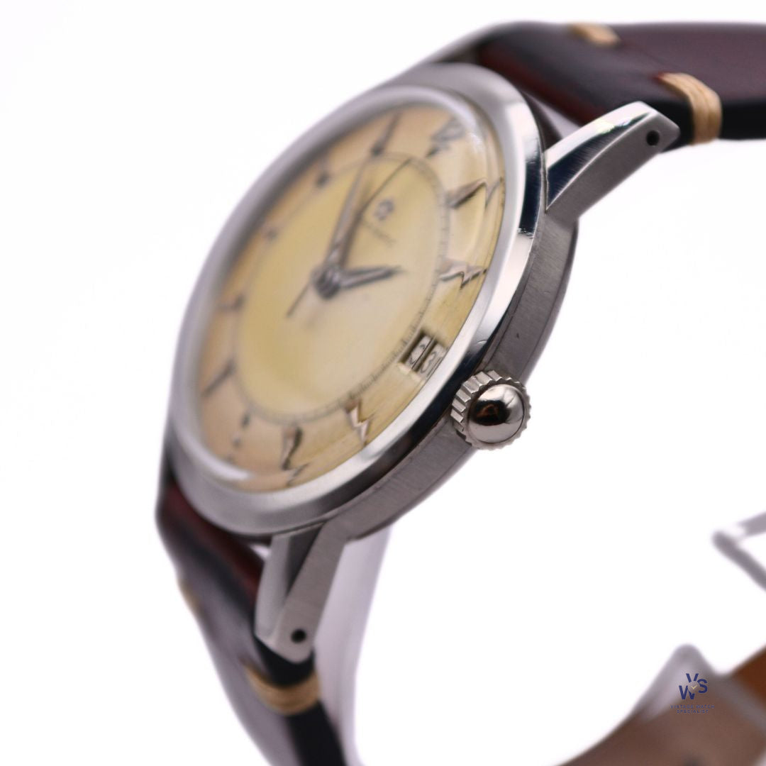 Eterna-Matic - Date - Tropical Dial - Arrow Head Markers - Cal 1239 ...