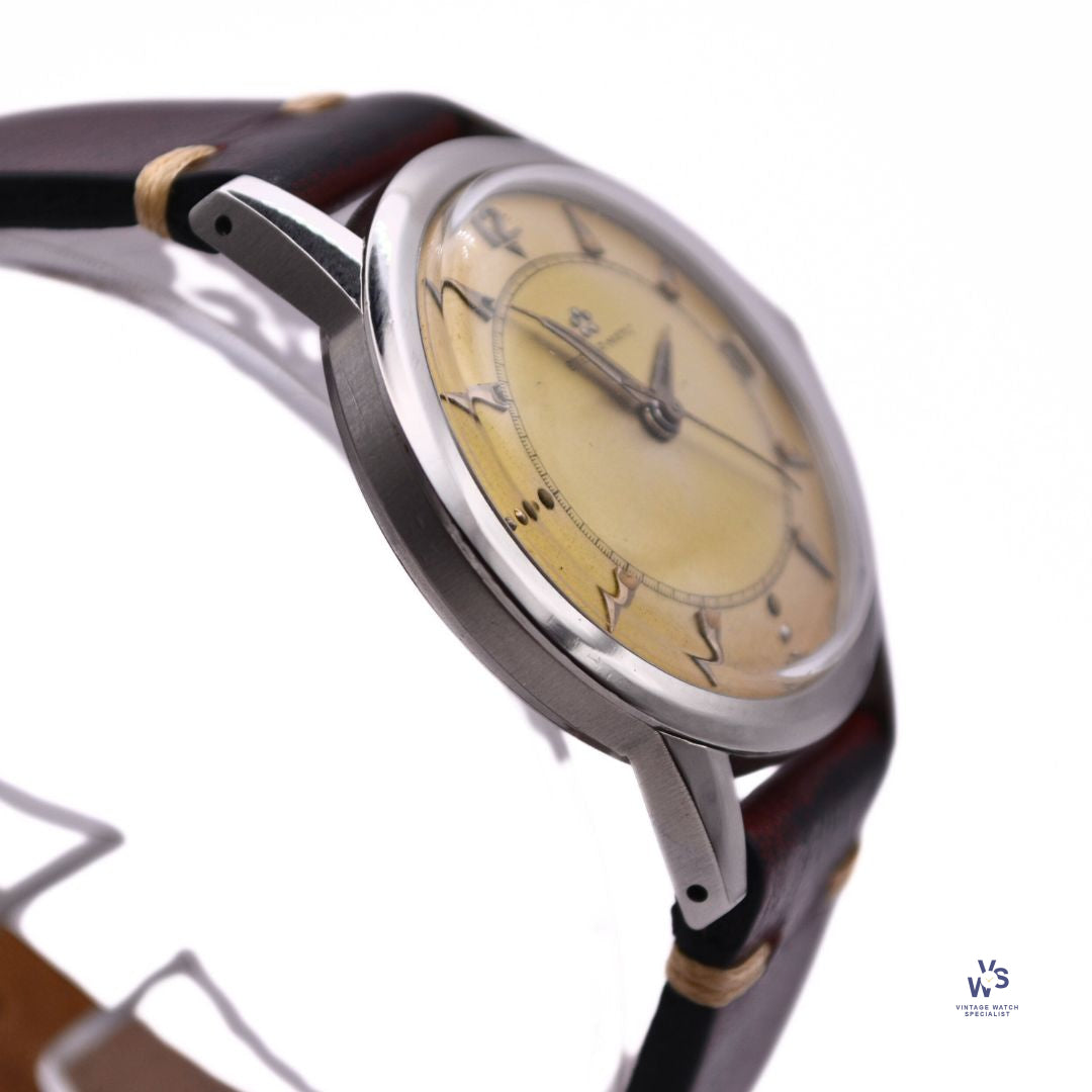 Eterna-Matic - Date - Tropical Dial - Arrow Head Markers - Cal 1239 ...