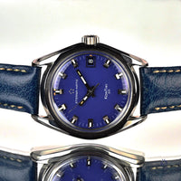 Eterna-Matic - Kontiki 20 Date Blue Dial 36mm c.1968 Vintage Watch Specialist