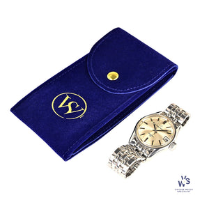 Eterna-Matic - Kontiki 20 - Silver Sunburst Dial with Date - c.1967 - On a Dual Signed Gay Freres Bracelet - Vintage Watch Specialist