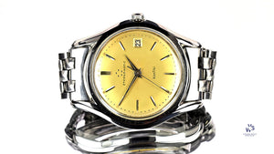Eterna-Matic Kontiki - Date - Tropical Dial - c.1955 - Gay Freres Bracelet - Vintage Watch Specialist